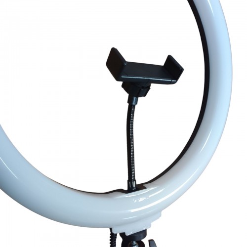 Кольцевая Led лампа 33 см LJJ-33 с держателем для телефона 3 режима + RGB