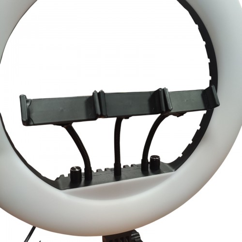 Кольцевая Led лампа 36 см RL-14 с держателем для телефона 3 режима + пульт управления