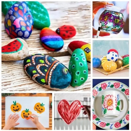 Набор акриловых маркеров 48 штук на водной основе в кейсе Pen Peak