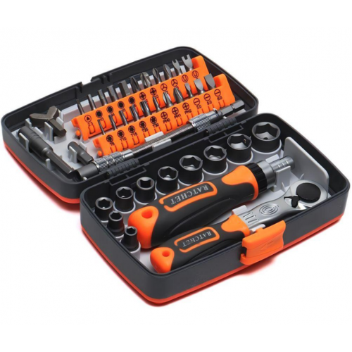 Набор отверток с трещоткой Torx Ratchet 68 в 1 / Ручной комплект инструментов с храповым механизмом