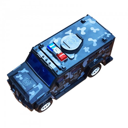 Детская копилка-сейф 27см, от батареек, CASH TRUCK / Детский сейф копилка для денег