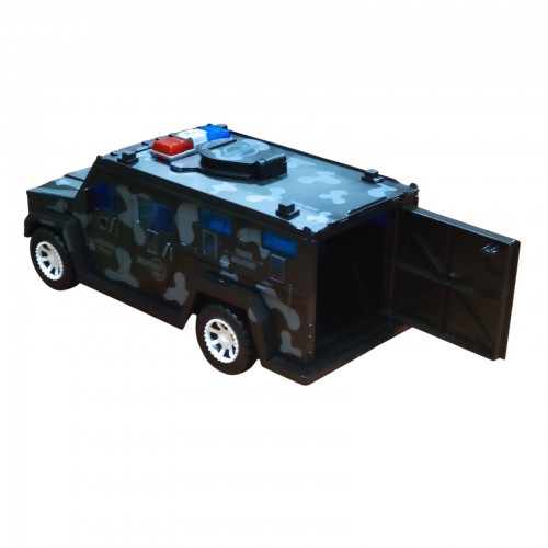 Детская копилка-сейф 27см, от батареек, CASH TRUCK / Детский сейф копилка для денег