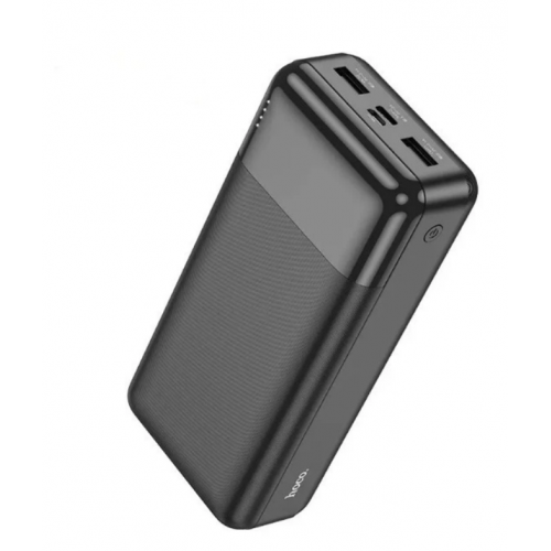 Внешний аккумулятор Power bank HOCO J72B 30000mAh Повербанк для телефона / Павербанк Черный