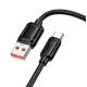 Кабель для зарядки HOCO X115 USB-A-Type-C 5A 100W 1 метр Черный