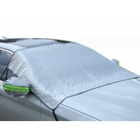 Накидка на авто для лобового стекла от снега, дождя, солнца с боковыми ушками, 110х145см