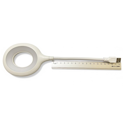 Портативная гибкая лампа КОЛЬЦЕВАЯ 5V/2W (12 SMD) с питанием от USB