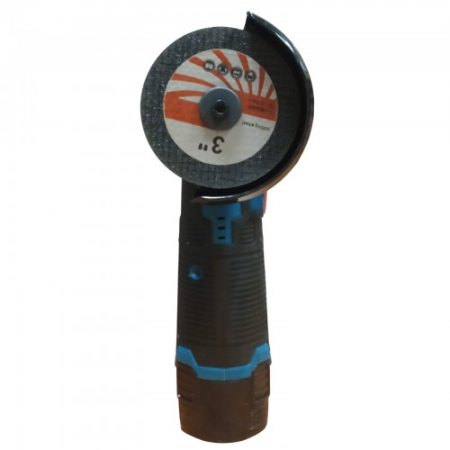 Аккумуляторная болгарка в чемодане, 2 аккумулятора, Domotec 10011 / Электроболгарка / Мини болгарка