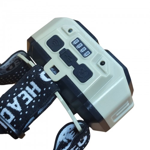 Фонарь налобный HX-M816-2COB есть красный свет фонарик