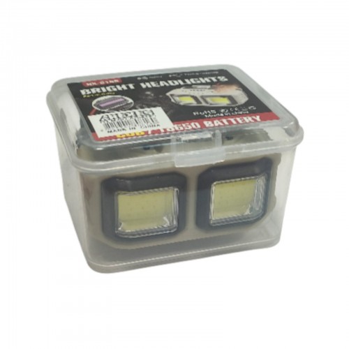 Фонарь налобный HX-M816-2COB есть красный свет фонарик