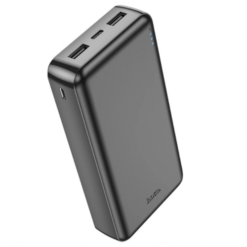 Внешний аккумулятор Power bank HOCO J100A 20000mAh Повербанк для телефона / Павербанк Черный