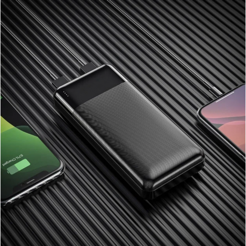 Внешний аккумулятор Power bank HOCO J72A 20000mAh Повербанк для телефона / Павербанк Черный