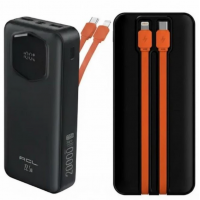 Внешний аккумулятор Power bank ACL PW-140 20000mAh PD22,2W+QC3.0 батарея быстрая зарядка Чёрный