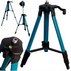 Штатив для лазерного уровня 44-120см, резьба 5/8" / Тренога для уровня / Штатив для лазерного нивелира