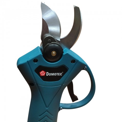Электрический секатор Domotec 8500 в кейсе + 2 аккумулятора / Ножницы садовые / Электросекатор для сада