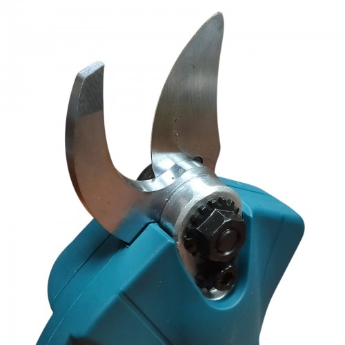 Электрический секатор Domotec 8500 в кейсе + 2 аккумулятора / Ножницы садовые / Электросекатор для сада