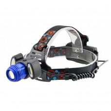 Налобный фонарь AR-862 3 диода T6 фонарик 2 АКБ 18650