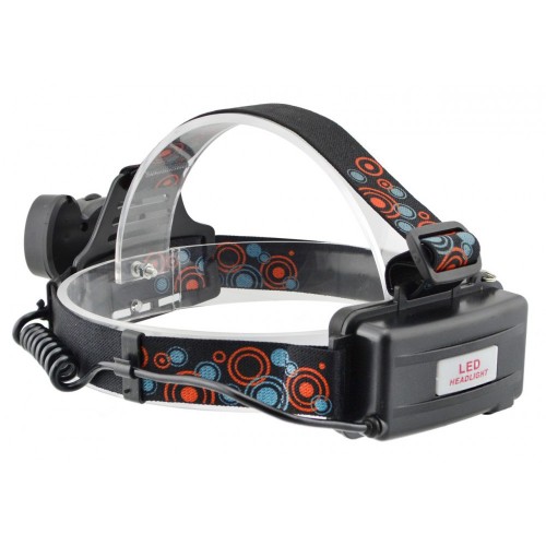 Налобный фонарь AR-862 3 диода T6 фонарик 2 АКБ 18650