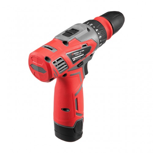 Дрель-шуруповерт аккумуляторный 12 В, 30 Nm, 0.8-10 мм, 1.5 Ач, съемный патрон INTERTOOL DT-0314