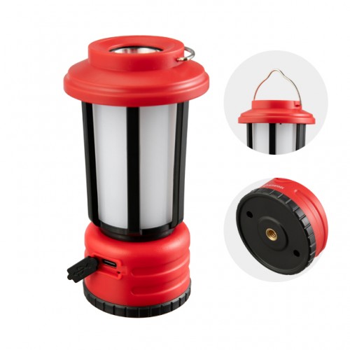 Фонарь для кемпинга подвесной 1 LED + 8 SMD INTERTOOL LB-0210