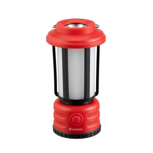 Фонарь для кемпинга подвесной 1 LED + 8 SMD INTERTOOL LB-0210