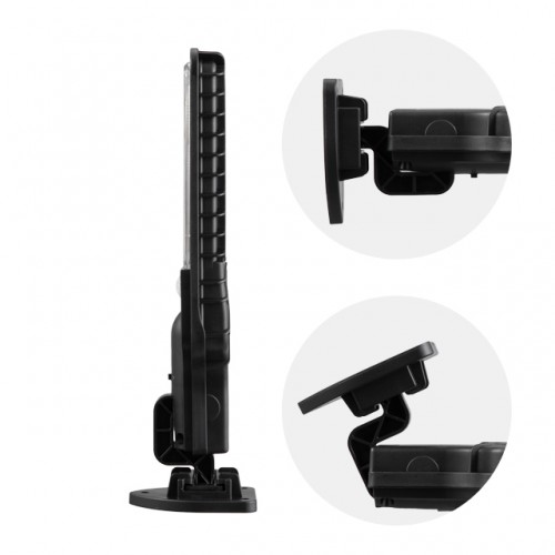 Светильник аккумуляторный настенный 6 COB, уличный, солнечная панель, датчик движения INTERTOOL LB-0115