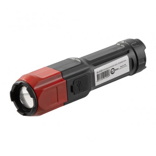 Фонарь ручной мини, 4 режима INTERTOOL LB-0120