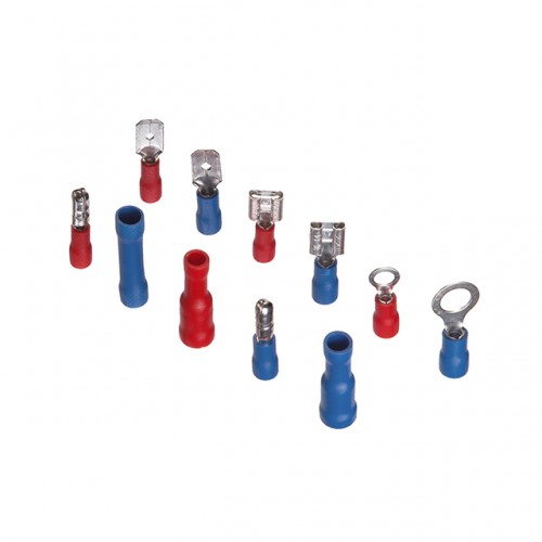 Коннекторы обжимные, 144 шт., изолированные, для автомобильной электропроводки INTERTOOL TC-9010