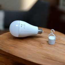 Светодиодная лампочка с аккумулятором автономная аварийная лампа 20W E27 2 режима свечения Y3920 с патроном