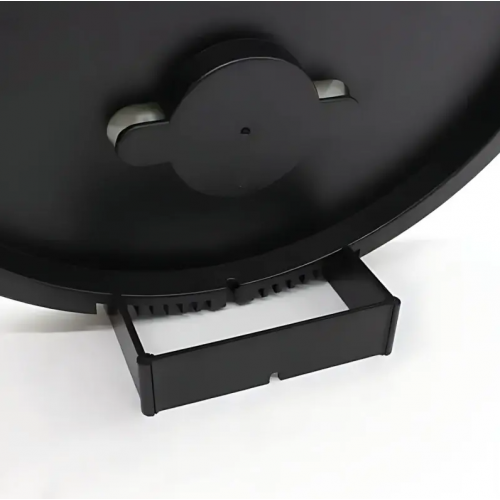 Электронные часы настенные 26см от USB, DS-3813L / Цифровые часы на стену Черные