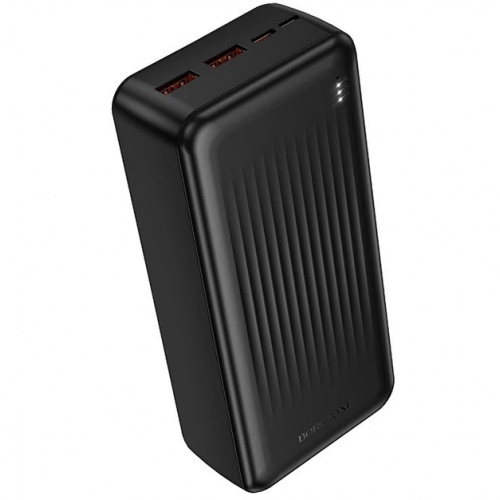Внешний аккумулятор Power bank BOROFONE BJ80B 30000mAh PD22,5W+быстрая зарядка батарея зарядка Черный