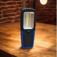 Ліхтарик ручний BL 205 COB на батарейках Синій