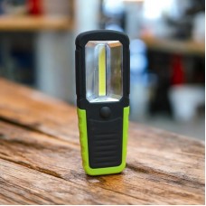 Фонарик ручной BL 205 COB на батарейках Зелёный