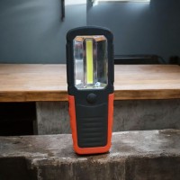 Ліхтарик ручний BL 205 COB на батарейках Червоний