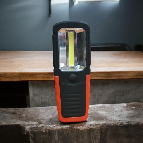 Фонарик ручной BL 205 COB на батарейках Красный