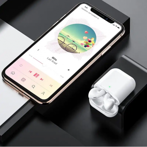 Беспроводные сенсорные наушники вкладыша Bluetooth v5.1 TWS HOCO EW02 Plus с зарядным кейсом