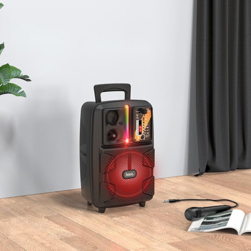 Портативная беспроводная Bluetooth колонка HOCO BS37 Dancer Outdoor акустическая система с микрофоном