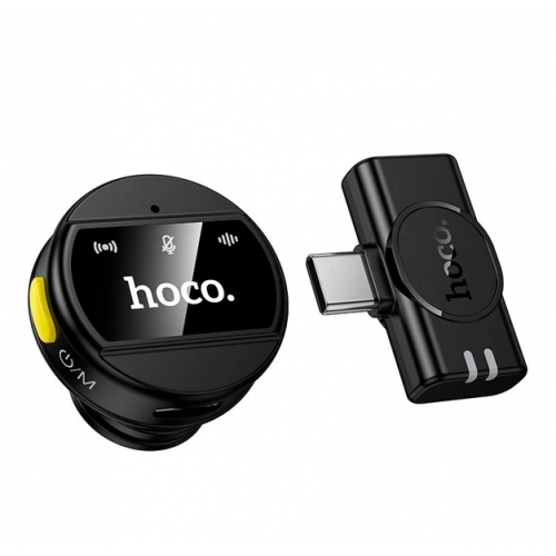 Беспроводной петличный микрофон HOCO L21 2.4G с разъёмом Type-C
