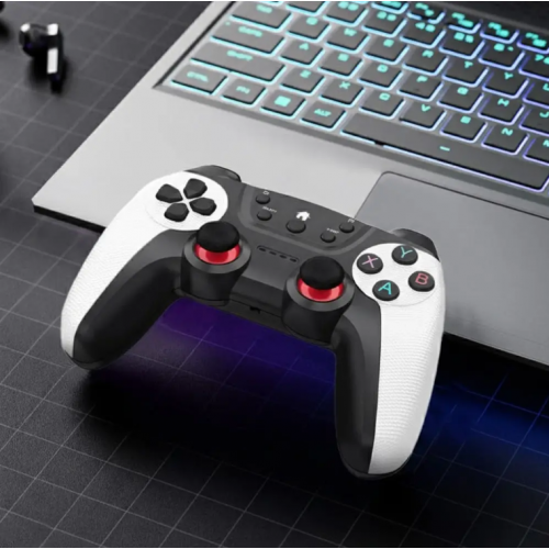 Беспроводные джойстики, от батареек, XO GP4, 2 шт, Белый / Пара игровых геймпадов / Игровой контроллер / Игровые джойстики для пк