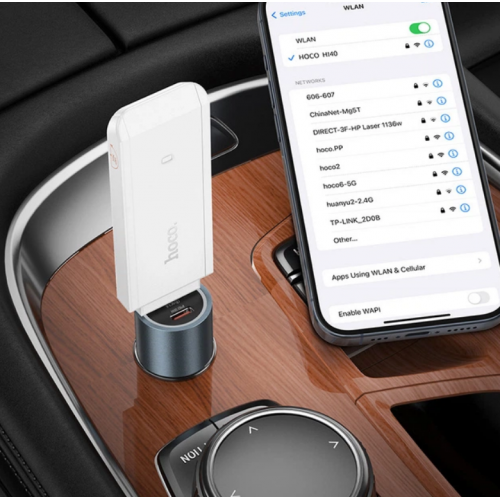 Портативный модем WiFi роутер HOCO HI40 150Mbps, 2.4 ГГц, 4G, WIFI6