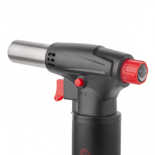 Горелка газовая заправочная, пьезорозжиг, 1100 °C, STORM INTERTOOL GB-0008