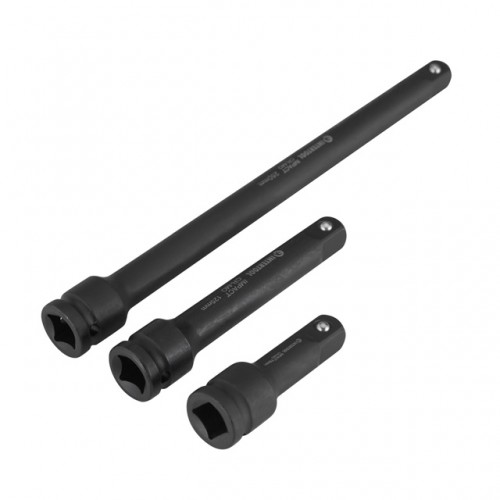 Набор удлинителей ударных 1/2", 3 ед. (75, 125, 250 мм), Cr-Mo, STORM INTERTOOL ET-8512