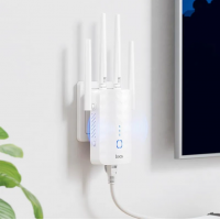 Портативний модем Репітер HOCO HI35 підсилювач Wi-Fi сигналу на 4 антени WiFi4, 300Mbps, 2.4 ГГц