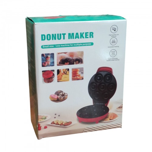 Апарат для приготування пончиків 7шт, 1000Вт / Машинка для випікання пончиків / Донат мейкер