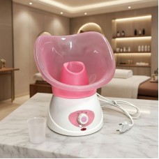 Паровая сауна для лица, ингалятор 2 в 1 Facial Steamer Shuqin SQ-016 Розовый