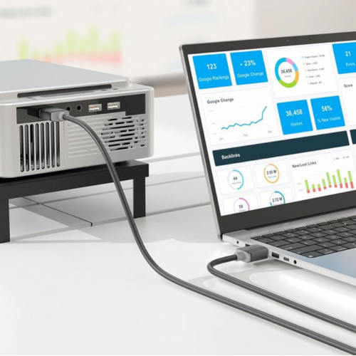Кабель HOCO US08 HDMI to HDMI 4K HD Data Cable HDMI v2.0 2 метра