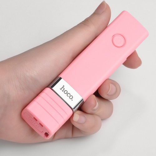 Беспроводной монопод для селфи HOCO K4 Beauty Wireless Selfie Stick Розовый
