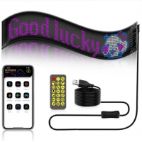 Гнучкий екран LED Matrix Panel APP wifi rgb 120*595мм Гнучкий, повнокольоровий