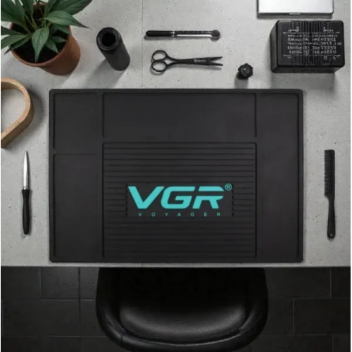 Коврик парикмахерский для рабочих инструментов без магнитов VGR G0045-1K1 Черный