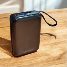 Внешний аккумулятор Power bank LENYES PX270D 20000 mAh, PD22,5W + быстрая зарядка батарея зарядка Черный