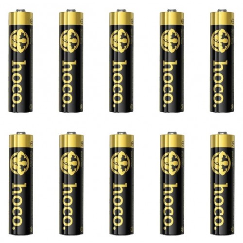 Щелочные мизинчиковые батареи HOCO JA2 Alkaline LR03 (AAA) (10 шт.)